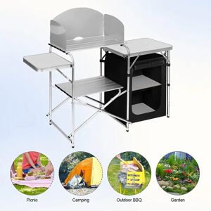 Woltu Portable Camping Table - Lightweight, Foldable, Aluminum MDF Woltu Portable Camping Table - Lightweight, Foldable, Aluminum MDF