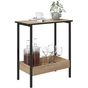 WOLTU Wooden 2-Tier Coffee Table - Modern Industrial Style WOLTU Wooden 2-Tier Coffee Table - Modern Industrial Style
