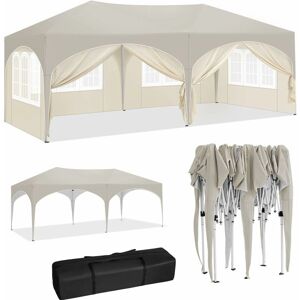 Pérgola Plegable de Jardín WOLTU - Carpa Impermeable 3x6 m con Paneles Laterales Pérgola Plegable de Jardín WOLTU - Carpa Impermeable 3x6 m con Paneles Laterales