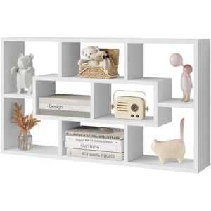 Estantería de pared Woltu con 8 compartimentos - Almacenamiento compacto Estantería de pared Woltu con 8 compartimentos - Almacenamiento compacto