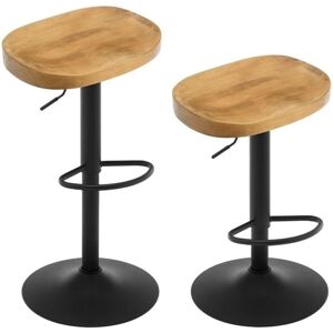 Woltu 2x Bar Stool Light Wood Modern - Bar Stool Woltu 2x Bar Stool Light Wood Modern - Bar Stool