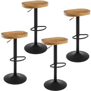 Woltu 4x Bar Stool Light Wood - Bar Stool Woltu 4x Bar Stool Light Wood - Bar Stool
