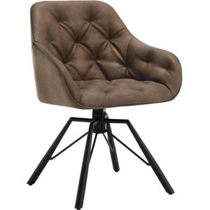 Silla giratoria ergonómica Woltu - Marrón - Silla Silla giratoria ergonómica Woltu - Marrón - Silla
