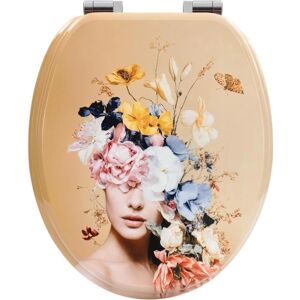 Woltu - Diosa de las Flores - O-shape - Wood - Toilet Seat Woltu - Diosa de las Flores - O-shape - Wood - Toilet Seat