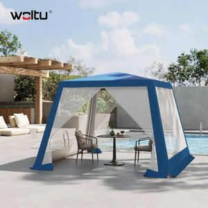 Woltu W0UETT0906 cenador - Resistente a UV, 3x3 m, Estructura sólida Woltu W0UETT0906 cenador - Resistente a UV, 3x3 m, Estructura sólida