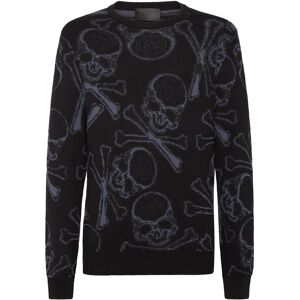 Philipp Plein katoenen pullover met ronde hals Skull&Bones - Trui Philipp Plein katoenen pullover met ronde hals Skull&Bones - Trui