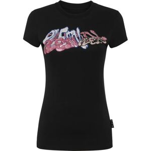 Philipp Plein T-Shirt Slim Fit Bombing Graffiti - T-Shirt Philipp Plein T-Shirt Slim Fit Bombing Graffiti - T-Shirt