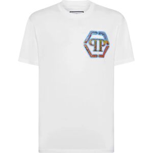 Philipp Plein T-Shirt Ronde Hals Hexagon 2XL - T-shirt Philipp Plein T-Shirt Ronde Hals Hexagon 2XL - T-shirt