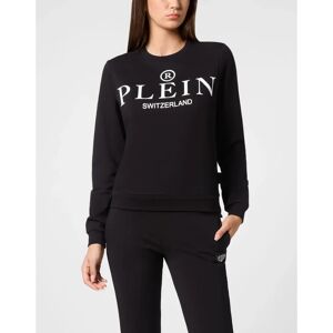 Philipp Plein Iconic Plein Zwart Sweatshirt - Trui Philipp Plein Iconic Plein Zwart Sweatshirt - Trui