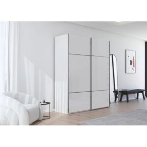 RAUCH Scale-TRIO Schrank - Schiebetüren, 4 Regale, Glastfront RAUCH Scale-TRIO Schrank - Schiebetüren, 4 Regale, Glastfront