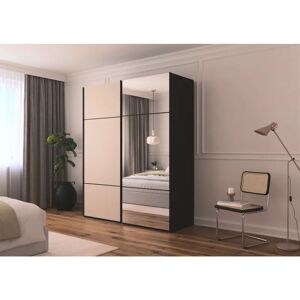 RAUCH - SCALE-TRIO - Schwarz - Schwebetürenschrank RAUCH - SCALE-TRIO - Schwarz - Schwebetürenschrank