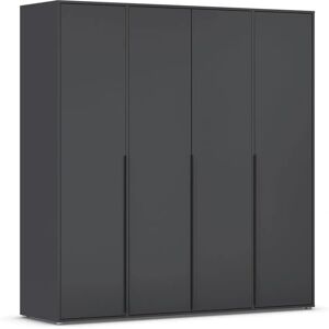 Rauch Nagata Kleiderschrank - 4-türig, Grau, Viel Stauraum Rauch Nagata Kleiderschrank - 4-türig, Grau, Viel Stauraum
