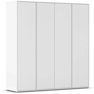 Rauch Nabila Kleiderschrank - 4-Türen, 187x53x194 cm, Weiß Rauch Nabila Kleiderschrank - 4-Türen, 187x53x194 cm, Weiß