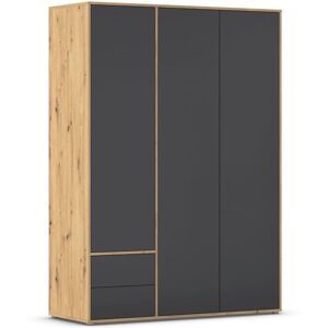rauch BLUE Nabila Kleiderschrank - 3-türig, 4 Einlegeböden, Metallstange - Garderobe rauch BLUE Nabila Kleiderschrank - 3-türig, 4 Einlegeböden, Metallstange - Garderobe