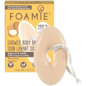 Foamie Kiss Me Argan Savon de Douche - Syndet - 80g - Publicité Foamie Kiss Me Argan Savon de Douche - Syndet - 80g - Publicité