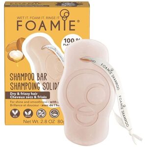 Foamie Marke Kiss Me Argan Shampoo Bar - Umweltfreundliches Festes Shampoo gegen Krauses Haar Foamie Marke Kiss Me Argan Shampoo Bar - Umweltfreundliches Festes Shampoo gegen Krauses Haar