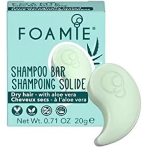 Foamie Take Me Aloe Way Taille Voyage Shampooing Solide - Végétalien, Écologique, 20g - Publicité Foamie Take Me Aloe Way Taille Voyage Shampooing Solide - Végétalien, Écologique, 20g - Publicité