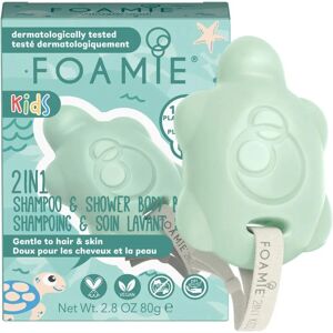 Foamie Kids 2in1 Turtelly Cool - Baby Reinigung Bar für Haare & Körper Foamie Kids 2in1 Turtelly Cool - Baby Reinigung Bar für Haare & Körper