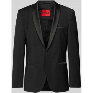 HUGO Slim Fit Wollmix Herren Sakko Schwarz HUGO Slim Fit Wollmix Herren Sakko Schwarz