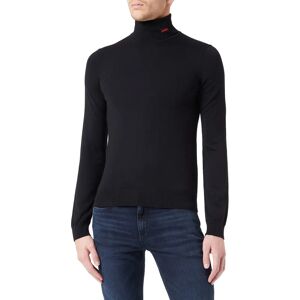 HUGO San Thomas Rollkragenstrick - Schwarz - M - Strickware HUGO San Thomas Rollkragenstrick - Schwarz - M - Strickware
