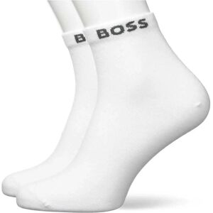 Hugo Boss 2 Pack - Korta herrstrumpor med logo Hugo Boss 2 Pack - Korta herrstrumpor med logo