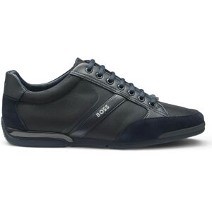 BOSS Orange Saturn Mens Low Profile Trainers - Dark Blue - Model 401 BOSS Orange Saturn Mens Low Profile Trainers - Dark Blue - Model 401
