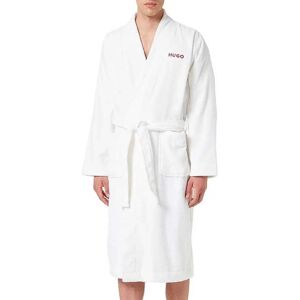 HUGO Terry Gown - Midilengde bomullsbadekåpe med logo HUGO Terry Gown - Midilengde bomullsbadekåpe med logo