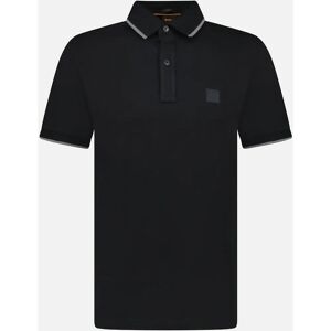 Hugo Boss Slim-fit Poloshirt aus Stretch-Baumwolle mit Logo-Patch (50507699) - schwarz Hugo Boss Slim-fit Poloshirt aus Stretch-Baumwolle mit Logo-Patch (50507699) - schwarz
