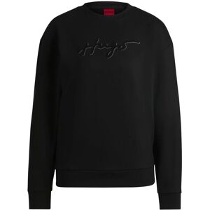 Hugo Sudadera de Algodón - Flockprint y Strass Hugo Sudadera de Algodón - Flockprint y Strass