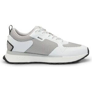 Hugo Boss Jonah Trainers - Mesh Details - White - Size 8 - Trainers Hugo Boss Jonah Trainers - Mesh Details - White - Size 8 - Trainers