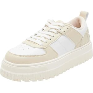Hugo Lyssa Sneakers - Creme - Casual Low-Top Shoe Hugo Lyssa Sneakers - Creme - Casual Low-Top Shoe