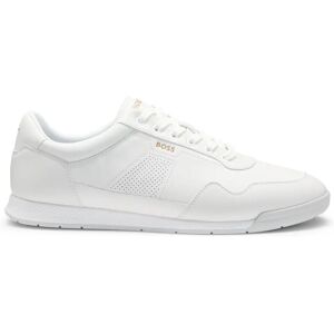 BOSS Nitan White Leather Trainers - Casual BOSS Nitan White Leather Trainers - Casual