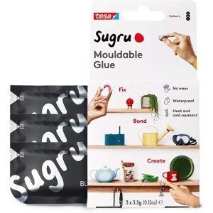 Tesa Sugru 3-pack - Colle modelable pour réparation - Publicité Tesa Sugru 3-pack - Colle modelable pour réparation - Publicité