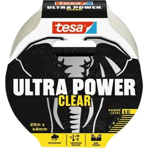 tesa Ultra Power Clear Repairing Tape 20m x 48mm tesa Ultra Power Clear Repairing Tape 20m x 48mm