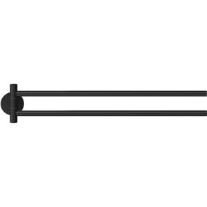 Tesa Moon Black Wall-mounted Towel Holder - Modern Bathroom Accessory Tesa Moon Black Wall-mounted Towel Holder - Modern Bathroom Accessory