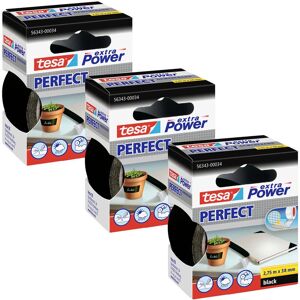 Tesa Black 3 Rolls - Heavy Duty Duct Tape Tesa Black 3 Rolls - Heavy Duty Duct Tape