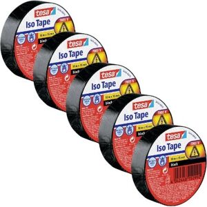 tesa 56192 Isolierband - Hitzebeständig - Schwarz - Elektrische Sicherheit tesa 56192 Isolierband - Hitzebeständig - Schwarz - Elektrische Sicherheit