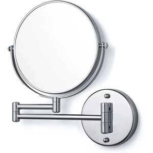 Tesa 40611-00000-00 Makeup Mirror - 2-in-1 Swivel, 5x Magnification, Wall Mount Tesa 40611-00000-00 Makeup Mirror - 2-in-1 Swivel, 5x Magnification, Wall Mount