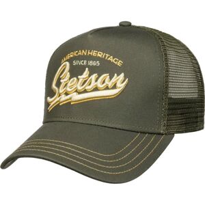 Casquette Trucker American Heritage Stetson Olive - Casquette Trucker - Publicité Casquette Trucker American Heritage Stetson Olive - Casquette Trucker - Publicité