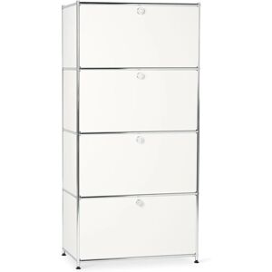 Tchibo Cn3 Highboard - Stahl, Weiß oder Chrom - 77x40x158,5cm Tchibo Cn3 Highboard - Stahl, Weiß oder Chrom - 77x40x158,5cm