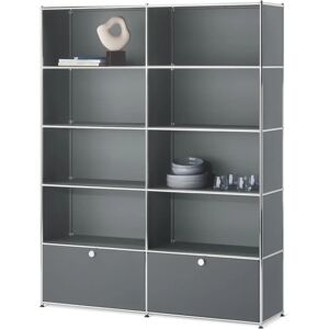 Tchibo - CN3 - 2 Türen, grau, chrom - Regal Tchibo - CN3 - 2 Türen, grau, chrom - Regal