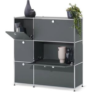Tchibo Modell CN3 Kommode - Grau, 6 Türen Tchibo Modell CN3 Kommode - Grau, 6 Türen