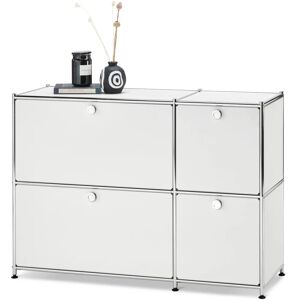 Tchibo Cn3 Weiß Sideboard - 4 Türen, Matt, Höhenverstellbar, Möbel Tchibo Cn3 Weiß Sideboard - 4 Türen, Matt, Höhenverstellbar, Möbel