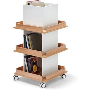 Tchibo Regalturm - Holz Aufbewahrungsturm - 45x45x93cm - Braun Tchibo Regalturm - Holz Aufbewahrungsturm - 45x45x93cm - Braun
