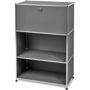 Tchibo - Sekretär - Grau - Stahl / Aluminium / Kunststoff Tchibo - Sekretär - Grau - Stahl / Aluminium / Kunststoff