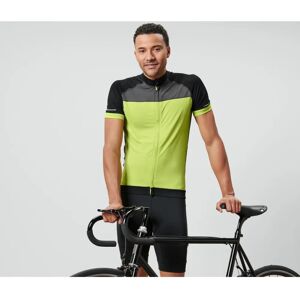 Tchibo Herren Fahrrad-Trikot - Slim Fit - Schwarz-Grau-Lime - Fahrrad-Trikot Tchibo Herren Fahrrad-Trikot - Slim Fit - Schwarz-Grau-Lime - Fahrrad-Trikot
