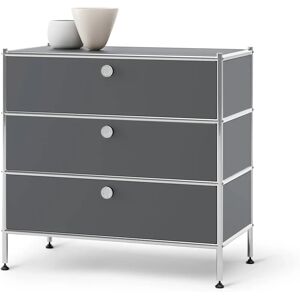 Tchibo - Kommode Metall CN3 mit 3 Schubladen - 77x40x73,5cm - Chrom Tchibo - Kommode Metall CN3 mit 3 Schubladen - 77x40x73,5cm - Chrom
