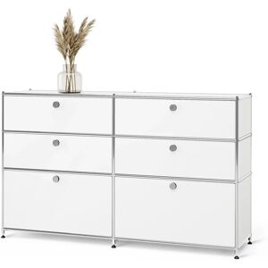 Tchibo Cn3 Metallkommode - 6 Schubladen Weiß Tchibo Cn3 Metallkommode - 6 Schubladen Weiß