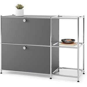 Tchibo Cn3 Sideboard - Stahl, Glas, Aluminium - 115x40x82,5cm Tchibo Cn3 Sideboard - Stahl, Glas, Aluminium - 115x40x82,5cm