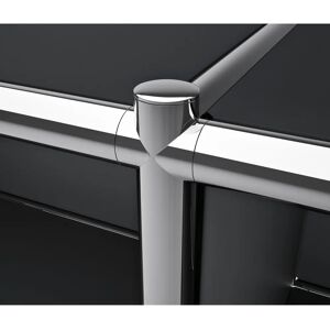 Tchibo Kommode Metall »Cn3« mit 4 Klappenfächern - Schwarz Tchibo Kommode Metall »Cn3« mit 4 Klappenfächern - Schwarz